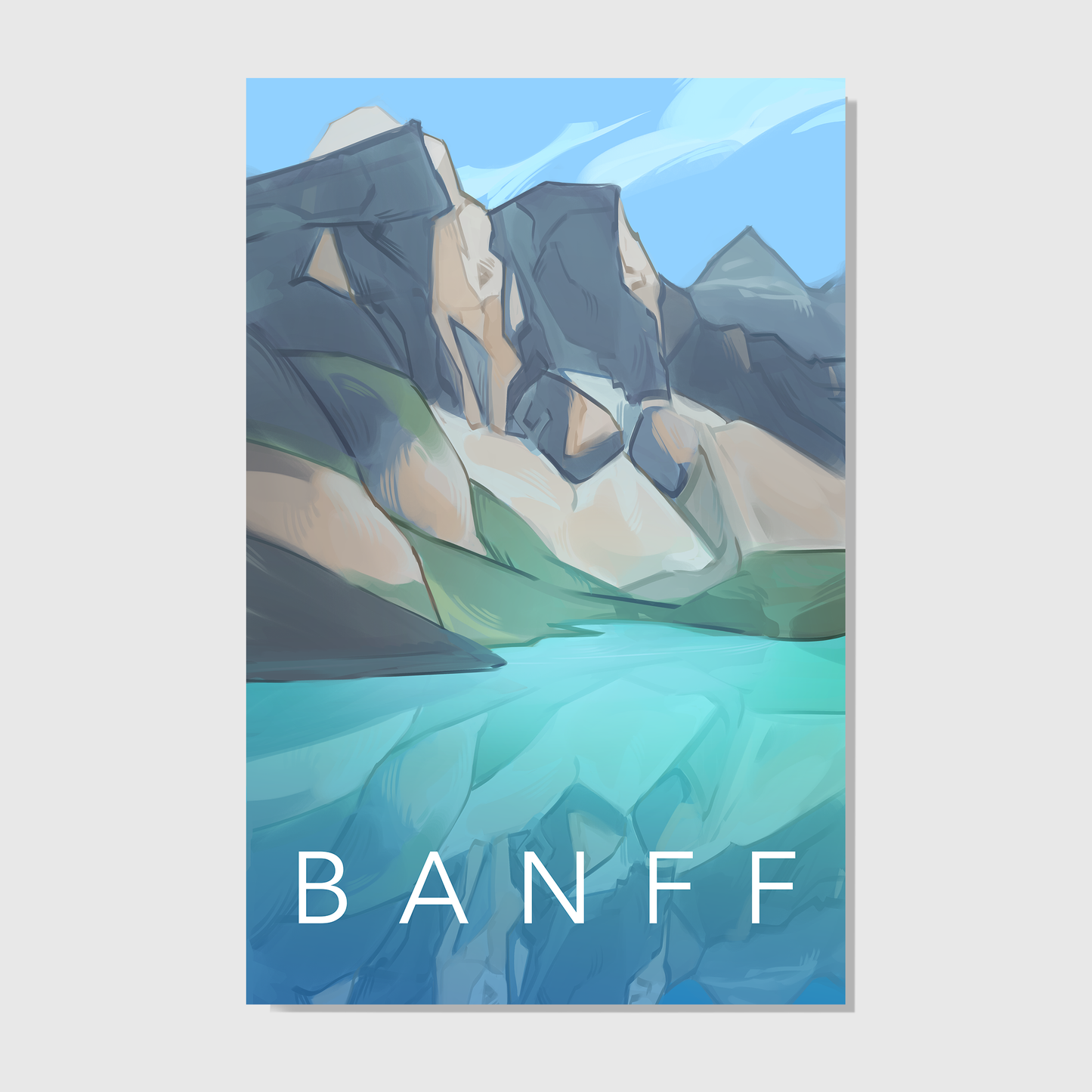 Banff Art Print