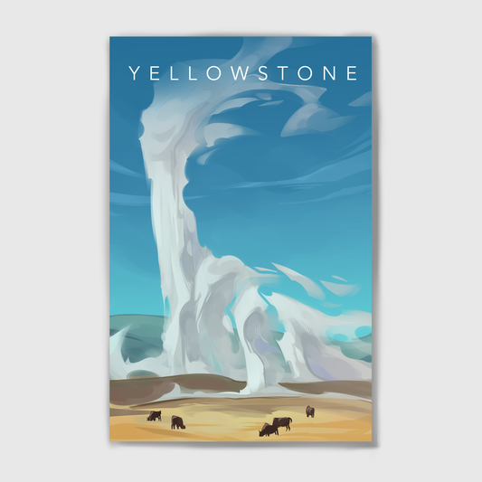 Yellowstone Art Print