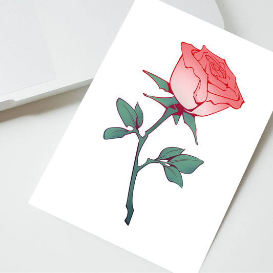 Rose Card